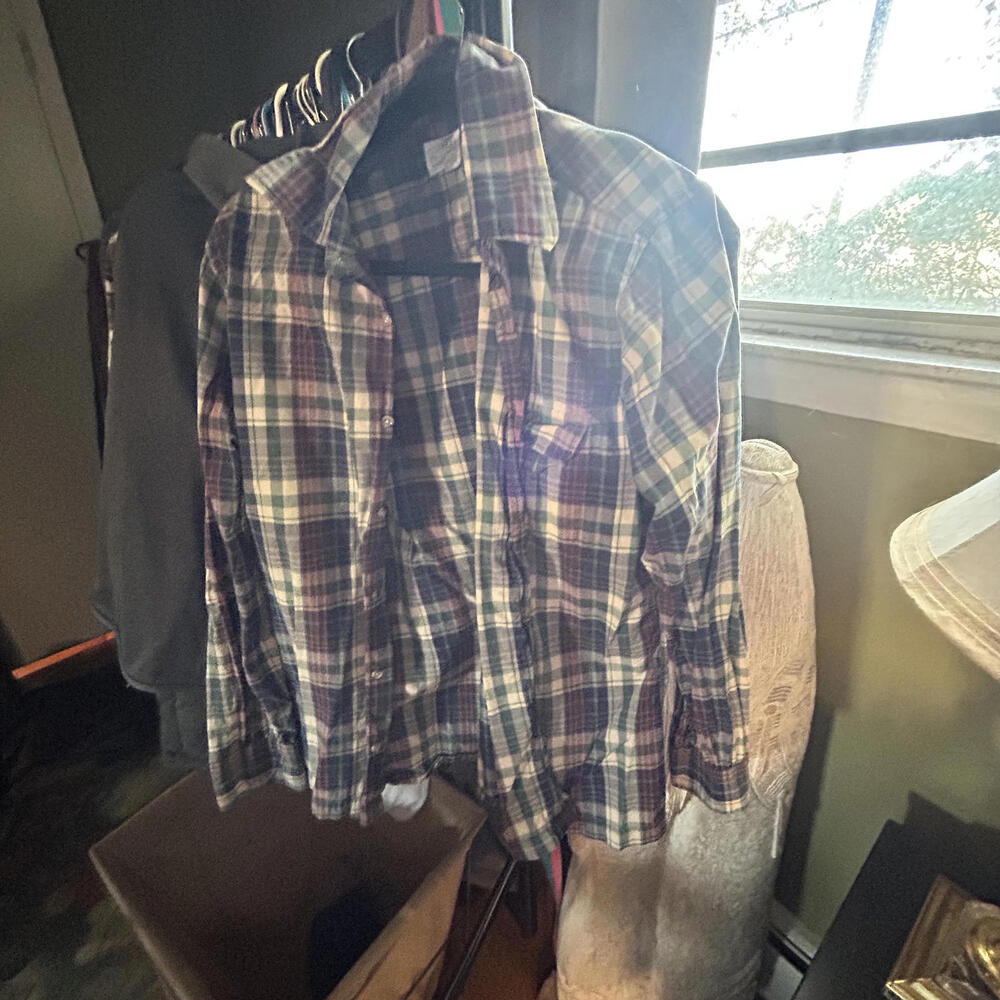 Vintage Plaid Cotton Shirt - Classic Comfort Meets Style